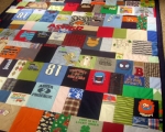 quilts made of baby clothes