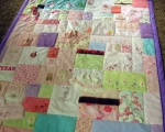 quilts made of baby clothes