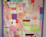 quilts made of baby clothes