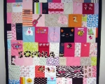 quilts made of baby clothes