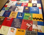 baby clothes into quilt