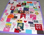 quilt from old baby clothes