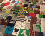 baby clothes quilt