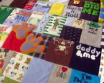 baby clothes quilt