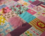 baby clothes memory quilt