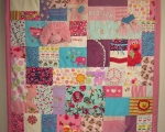 baby clothes memory quilt