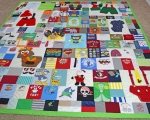 Baby Clothes Quilt