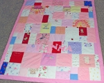 custom baby clothes quilt