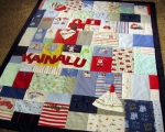 baby clothes quilt