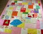 baby clothes quilt