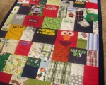 how to make a quilt out of baby clothes