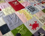 how to make a quilt out of baby clothes