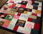 how to make a quilt out of baby clothes