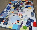 Baby Clothes Quilt