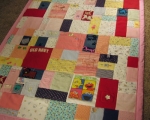 baby clothes into quilt