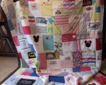 baby clothes quilt