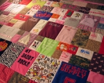 baby clothes quilt