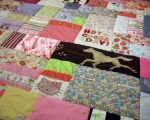 baby clothes quilt