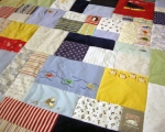 baby clothes quilt