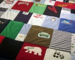 baby clothes quilt