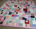 Baby Clothes Quilt