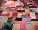 baby clothes quilt