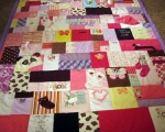 baby clothes quilt