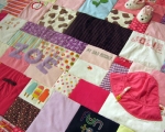 baby clothes quilt