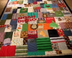 quilts made out of baby clothes