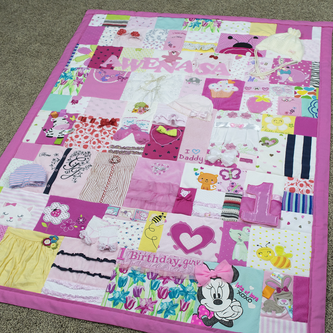 Quilt From Baby Clothes Check Out This Quilt Made From Baby Clothes Jelly Bean Quilts